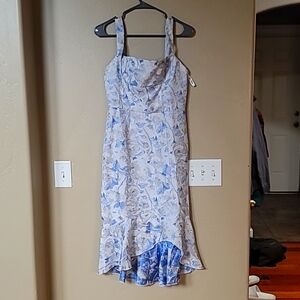 JJs House, Small, Blue/Silver